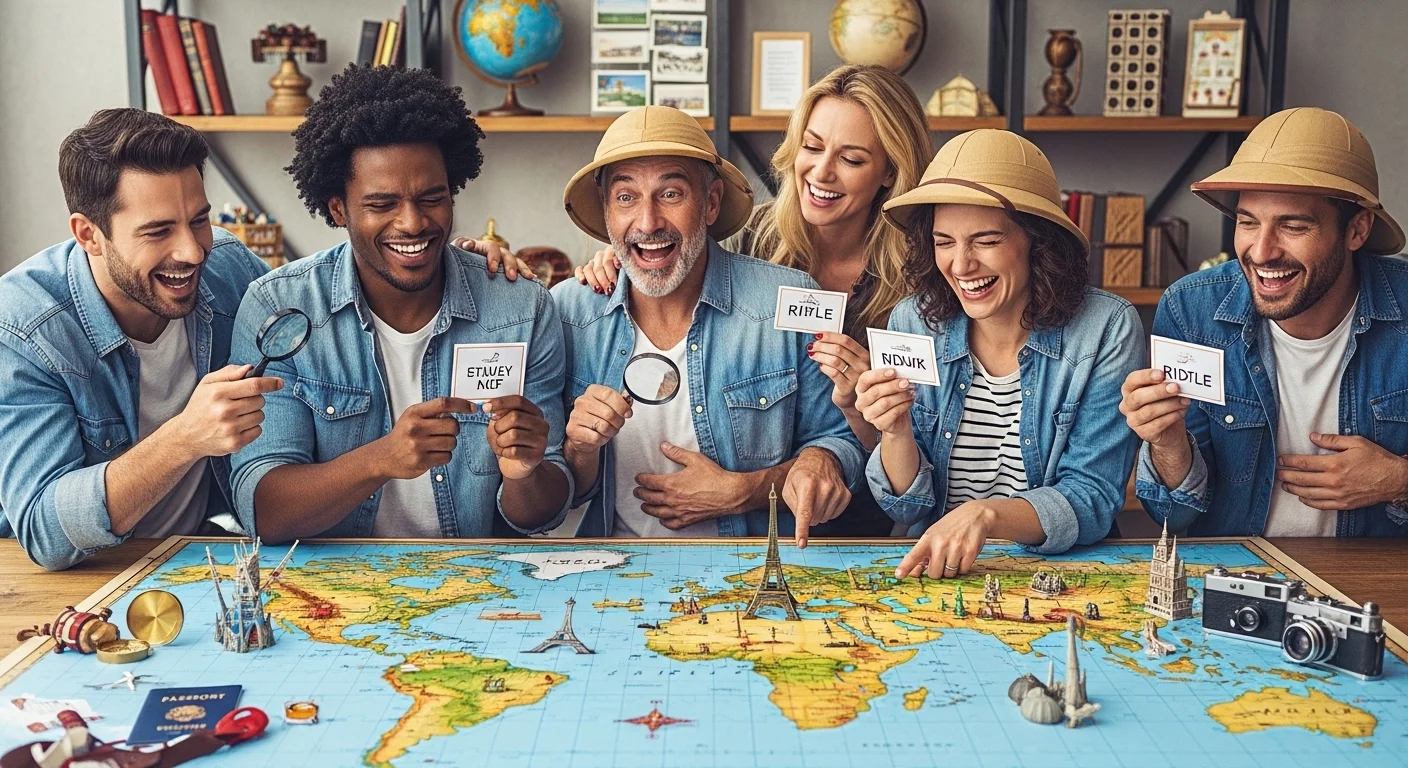 Travel Puzzle Riddles with Answers