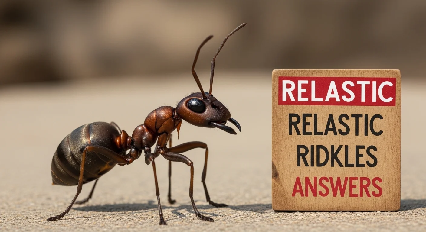 Tricky ant riddles with answers