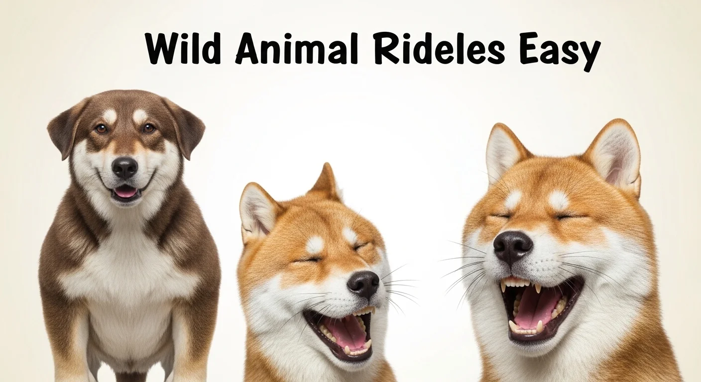 Wild Animal Riddles Easy for Kids