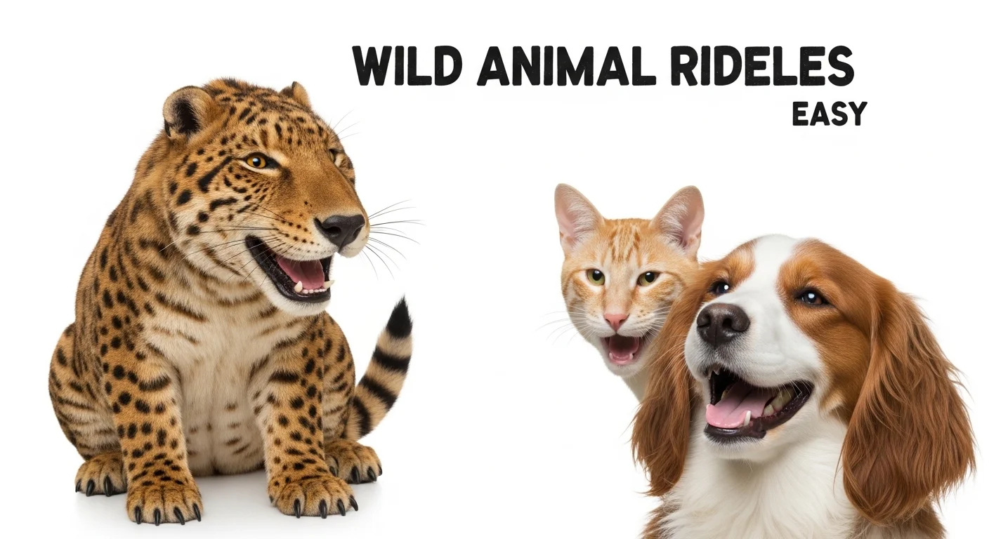 Wild Animal Riddles Easy with Answers