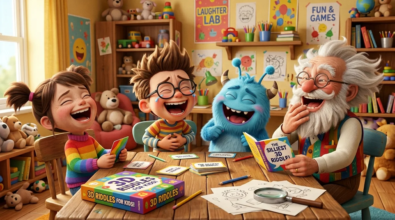 3D Riddles Kids Funny