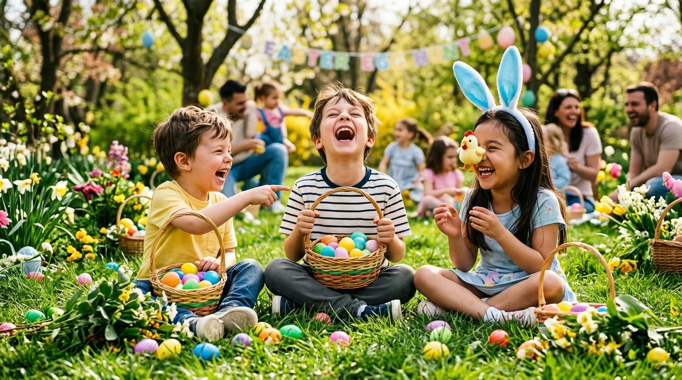 Easter Outdoor Adventure Riddles