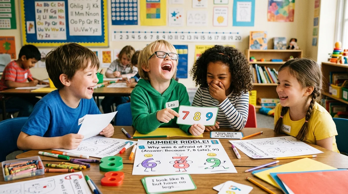 Easy Math Riddles with