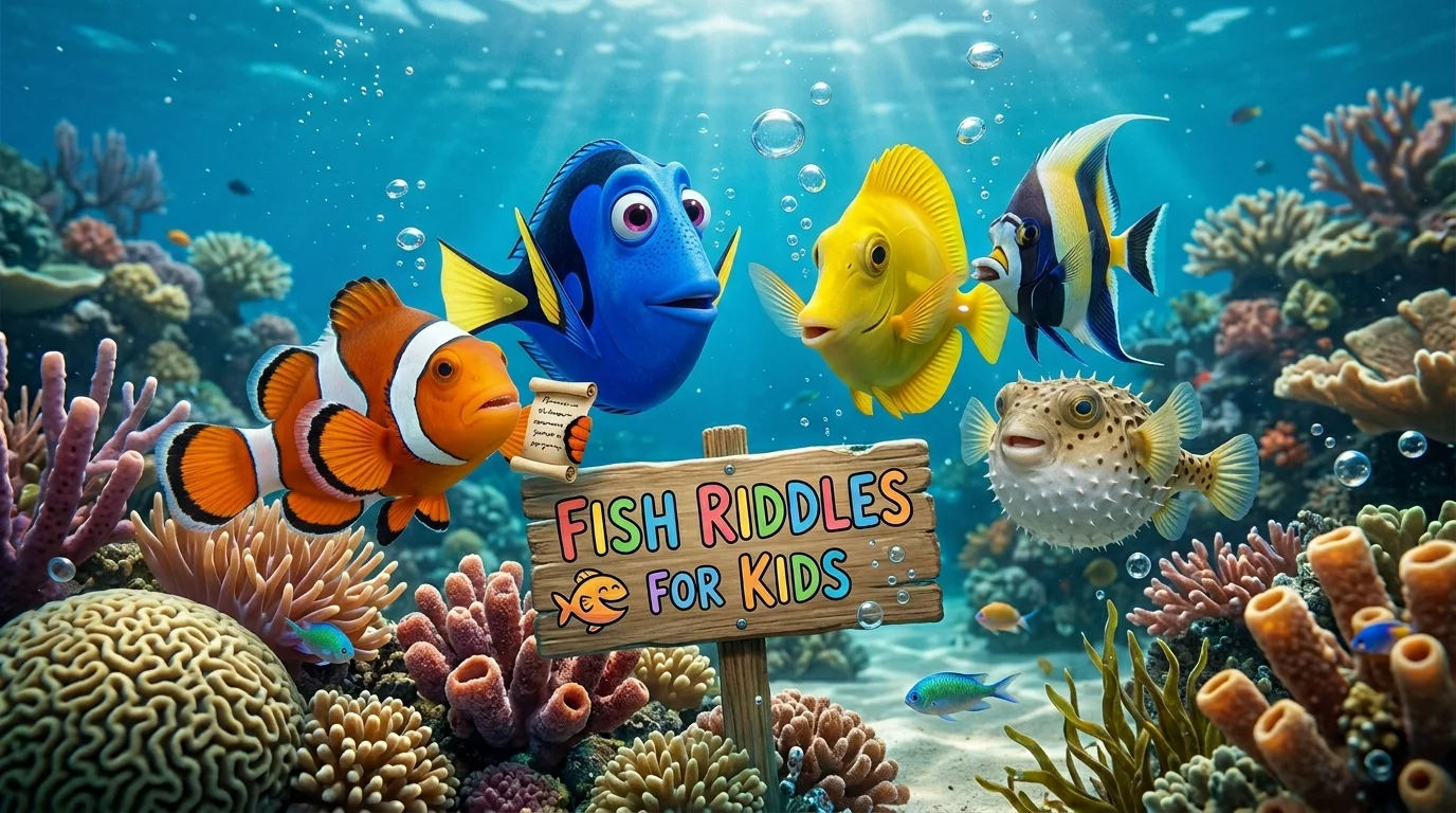 Ocean Fish Riddles