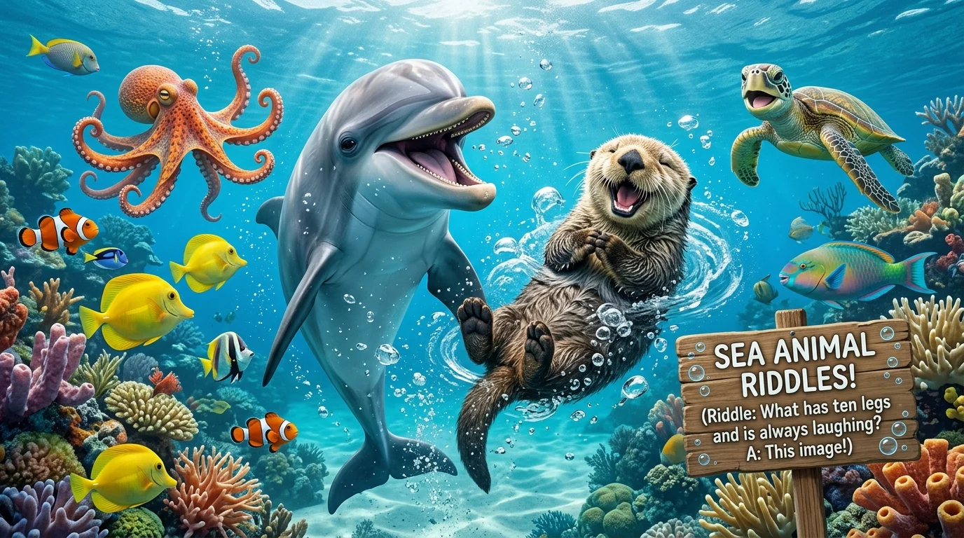 Ocean Riddles for Adults